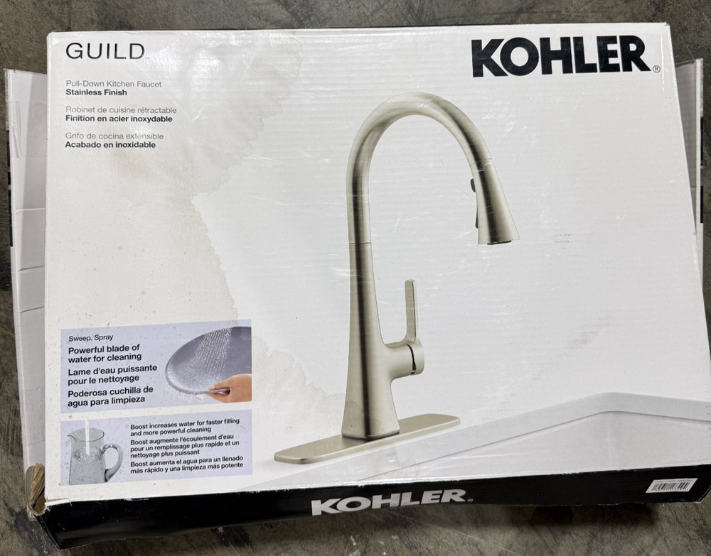 Kohler Guild Kitchen Faucet Stainless